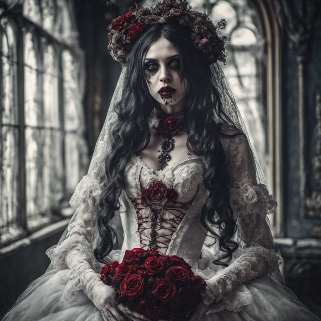 Dark vampire bride