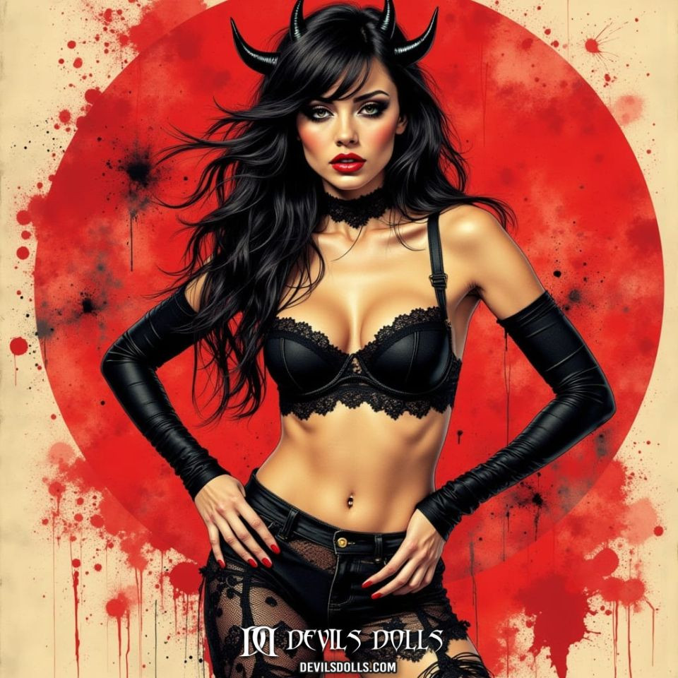 Devil Doll - Pin Up style
