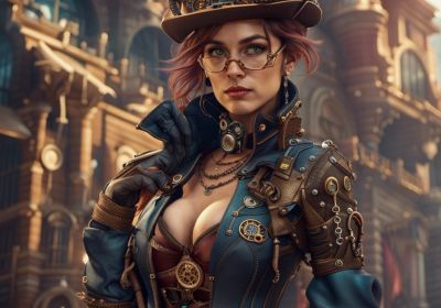 Steampunk ladies 
